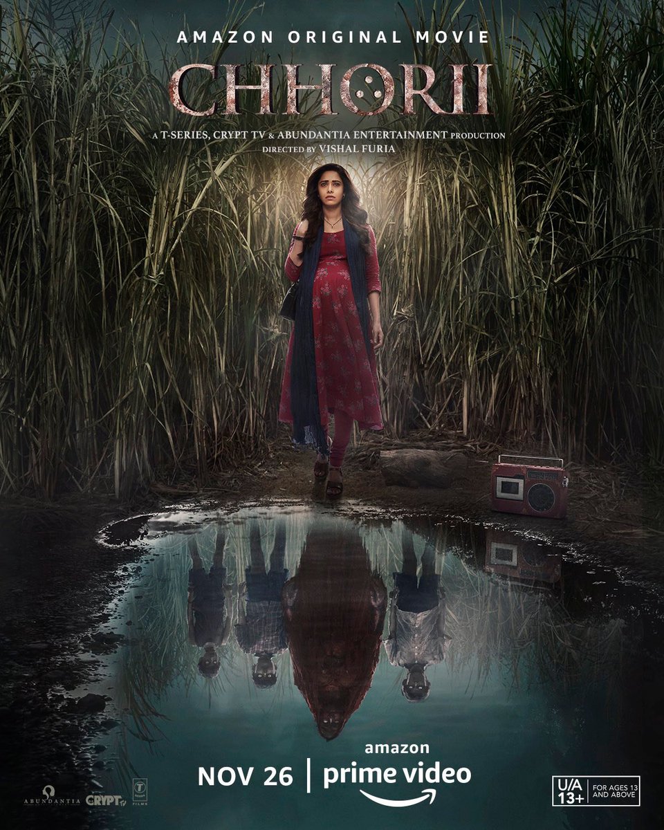 #Chhorii 😳 no words 😶 @Nushrratt just wow superb performance 🔥 😍. This is a masterpiece that will surely leave its mark. Kudos to the entire team 👏🏻 A must watch movie #Chhorii is my 2nd favorite film of 2021 after #SherShaah #ChhoriiOnPrime 
#RubinaDilaik #RubiHolics