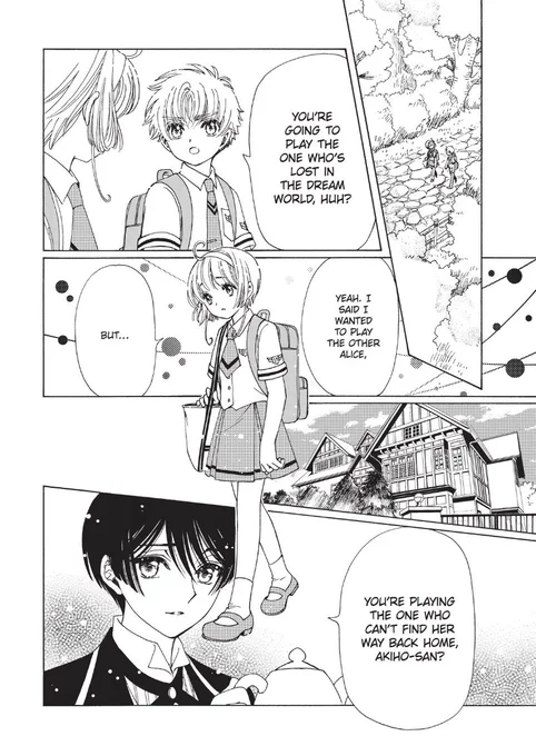 ccs clear card 58

conspiracy theory that akiho is a parallel universe sakura or her relative from the past and this somehow connects to nadeshiko 