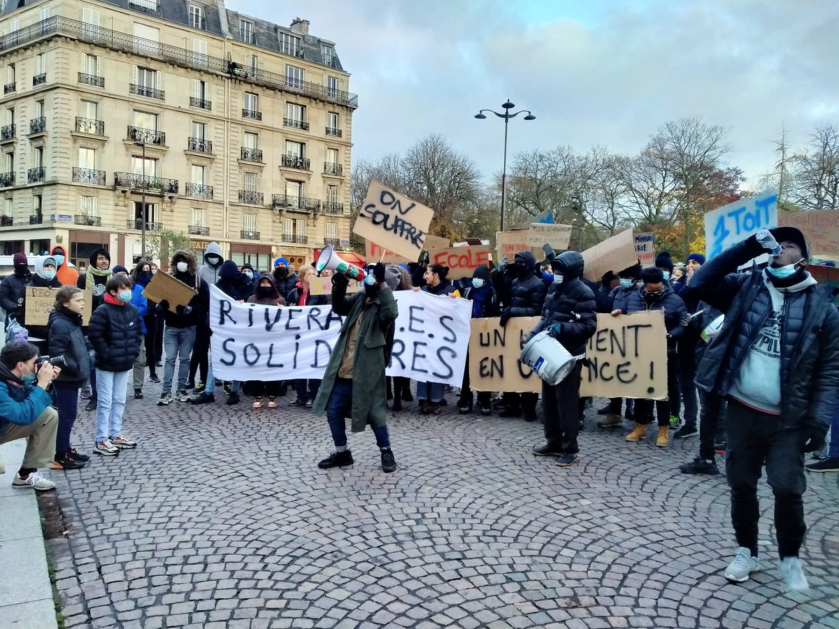 PreCitoyen's tweet photo. #DevoirdHumanite #ExiléPorteChaumont #Hébergement #Paris19 #PreSolidaire #solidarite #SOSmigrants https://t.co/lf6uu1QNGS