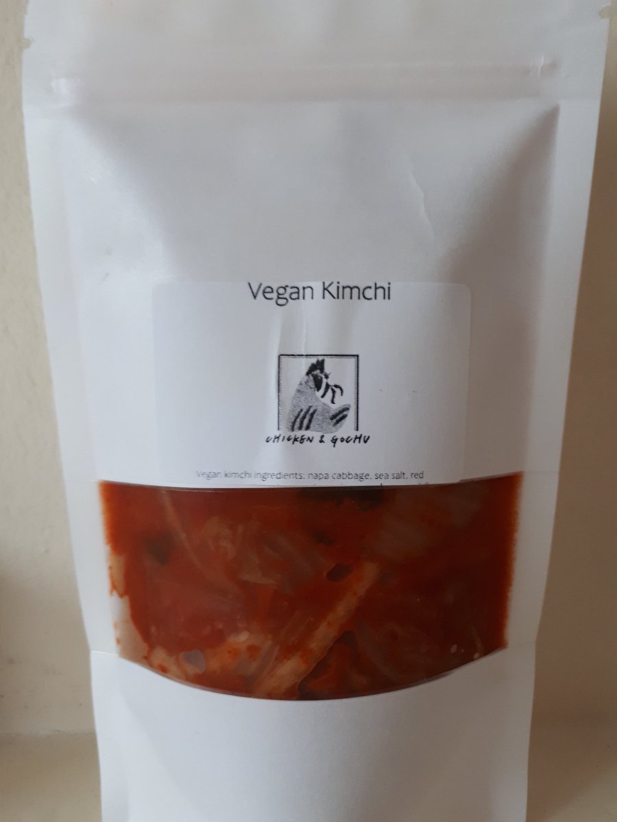 HoeStMarket's tweet photo. #Kimchi is always a variation on salted and fermented vegetables. It’s made with a variety of seasonings, including gochugaru (Korean chili powder), spring onions, garlic &amp; ginger. There will be a variety of kimchi sauce including vegan kimchi and vegan kimchi tartare sauce. https://t.co/0faitBZLut