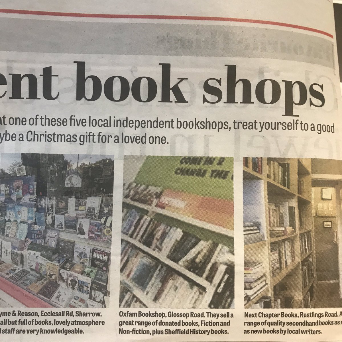 KIbooksandmusic's tweet photo. Not quite sure why or how #Sheffield’s largest independent s/h book&amp;music shop was left off @sheffieldtelegraph’s list (but it was) Maybe they just think we aren’t good enough. Who knows? #indiesheffield #supportindependentbookshops #kelhamislandlife #KINCA https://t.co/8QAFfK96pd