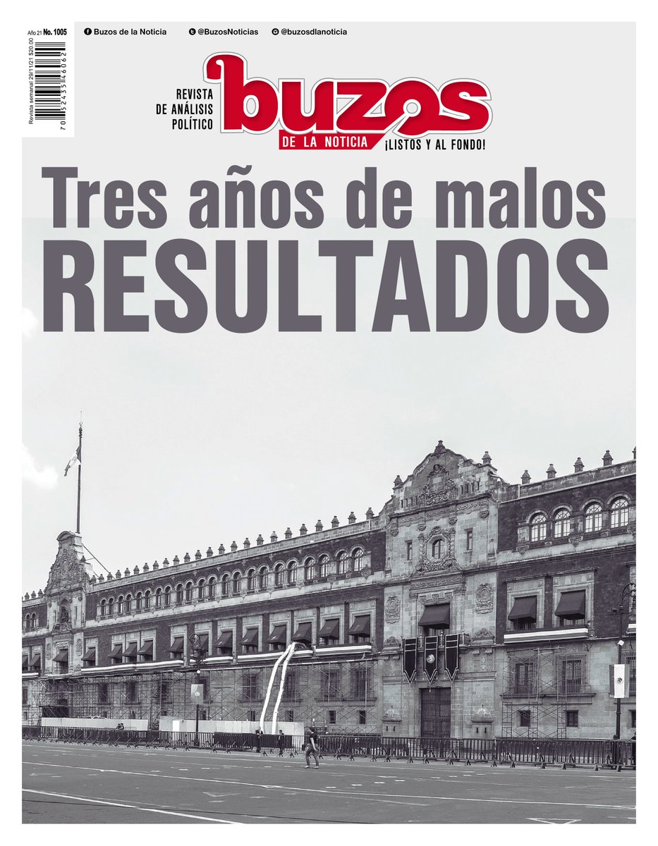 BuzosNoticias's tweet photo. #EnPortada | El presidente @lopezobrador_ llega a la mitad de su sexenio, y lo hace con los peores resultados. La pobreza creció en casi 4 millones mas, la economía no se recupera, la violencia aumentó  y el desempleo sigue creciendo. | Por @mor_martn. 
https://t.co/2r8Wb8RD1G https://t.co/epWppYewUw