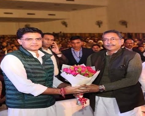 आज सचिन पायलट साहब ने मंत्री बनने पर बधाई दी। #Rajasthantourism