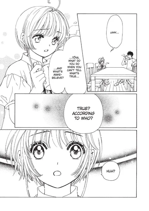 ccs clear card 58what a great advice and something that sakura definitely needed. in my opinion, sakura would want to not lose anyone or anything so even if the odds are stacked against her, she'll find a way that is the best outcome for everyone 
