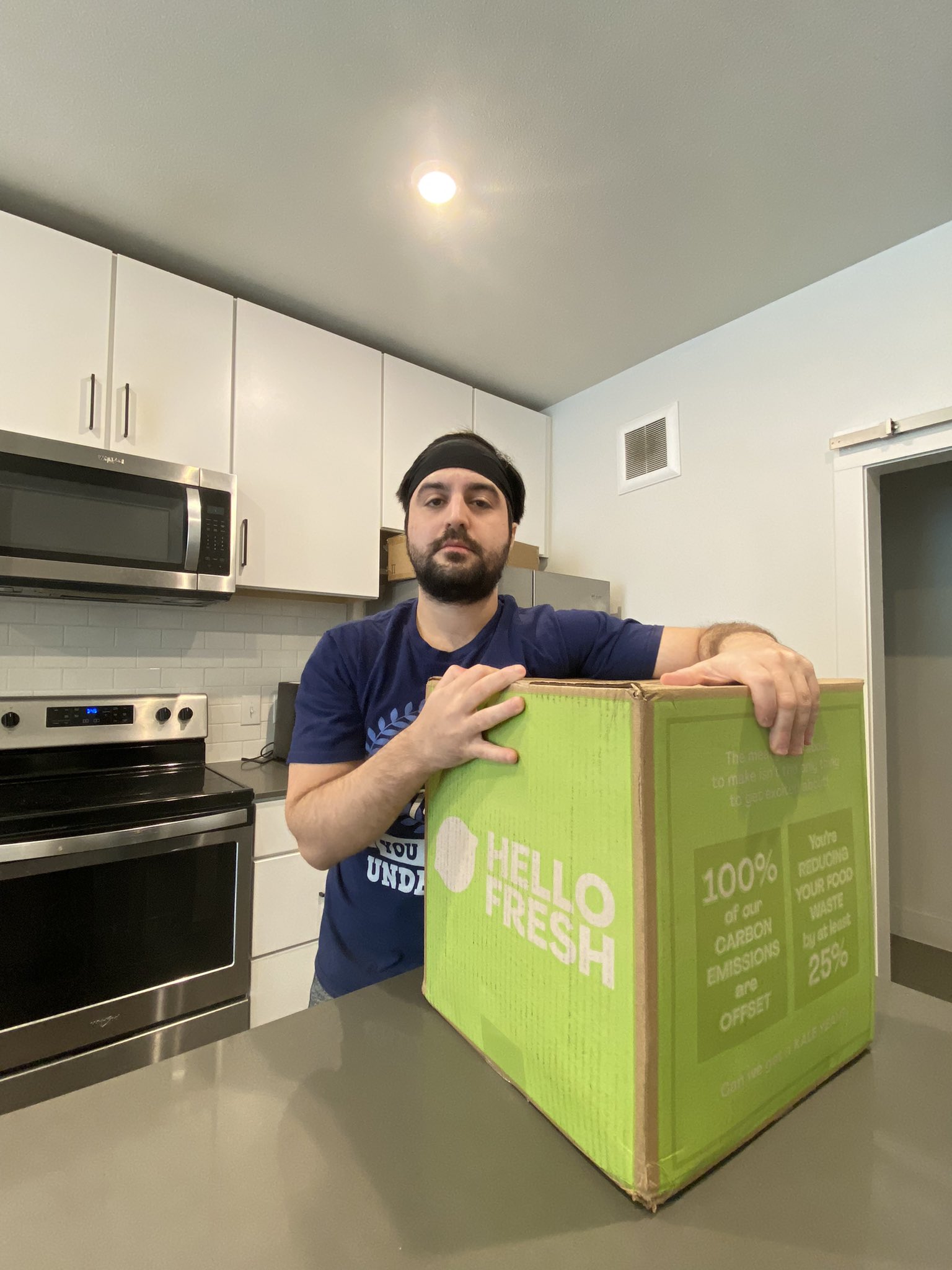 Saab on Twitter "Just got my first box of HelloFresh here today. Can