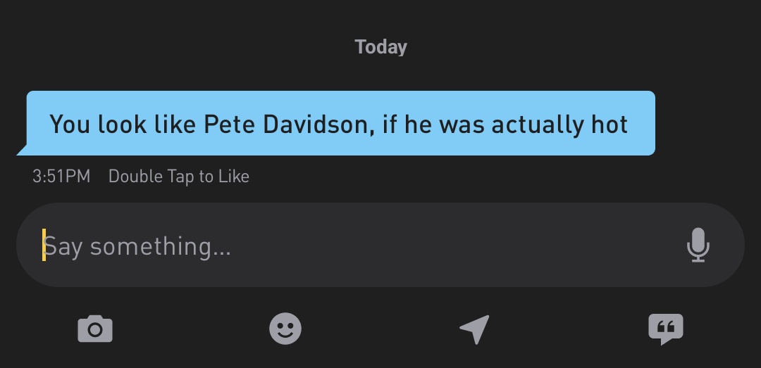 johnnylavan's tweet image. I mean I've been told I'm a great value version of Pete Davidson...