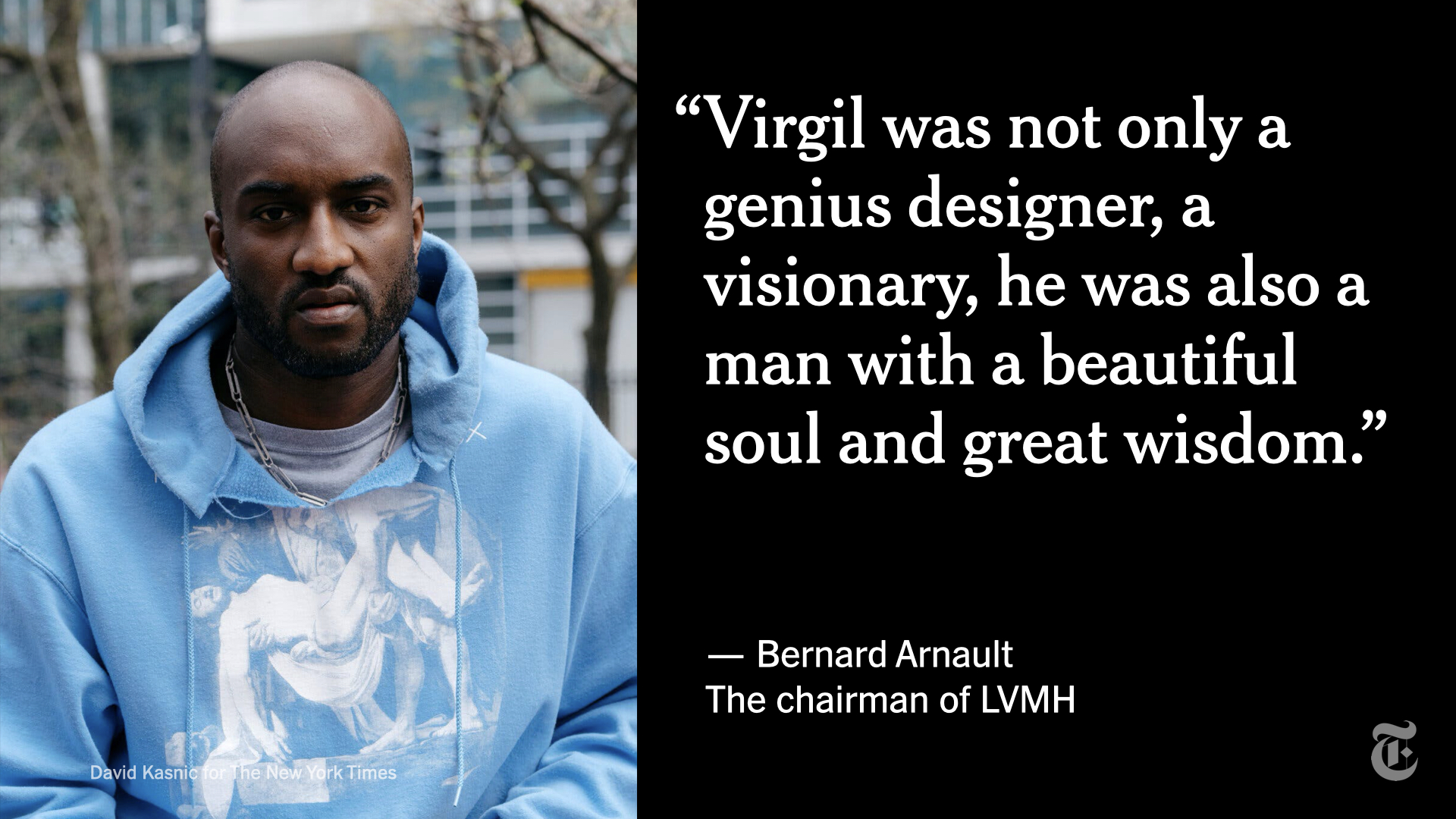 Virgil Abloh, Fashion Revolutionary, Dies at 41 – The Oberlin Review