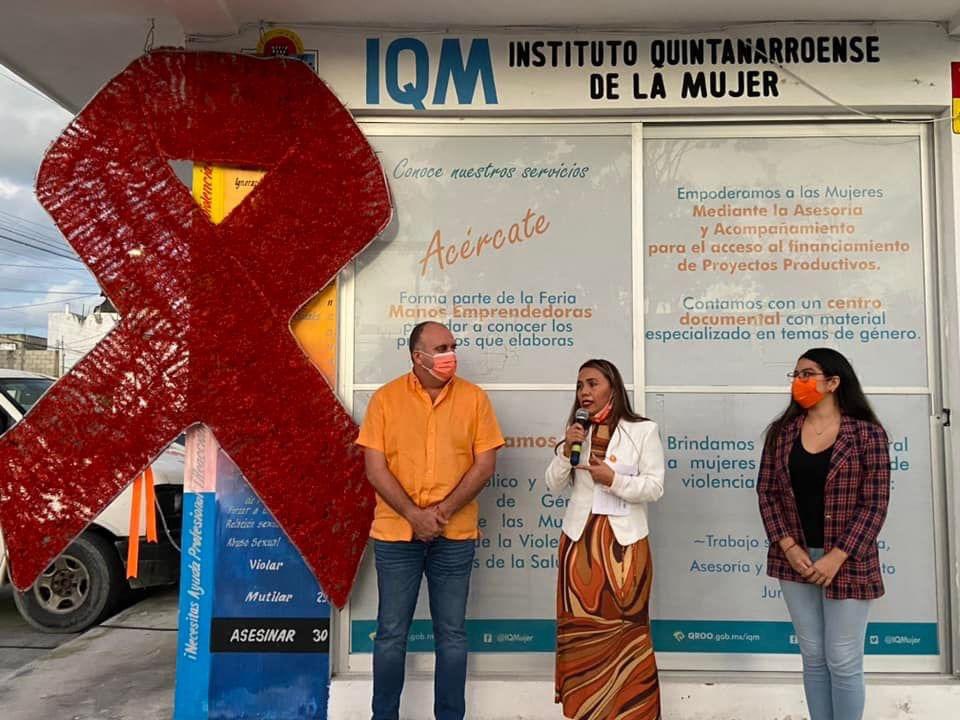 yennylopezqroo's tweet image. 🎗En el IQM delegación #Tulum el día 25 de Noviembre dimos inicio con las actividades con motivo de los 16 días de activismo, en el marco del Día Internacional de la Eliminación de la Violencia en contra de las Mujeres 👩🏼 con el objetivo de sensibilizar y eliminar la Violencia.