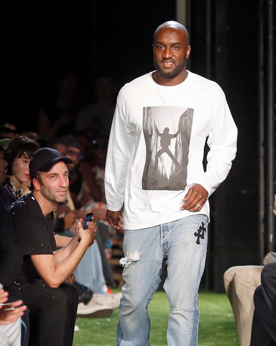 made's tweet photo. Designer, pioneer, visionary – rest in peace, virgil abloh. photo via getty images https://t.co/Enkt3ocNzv