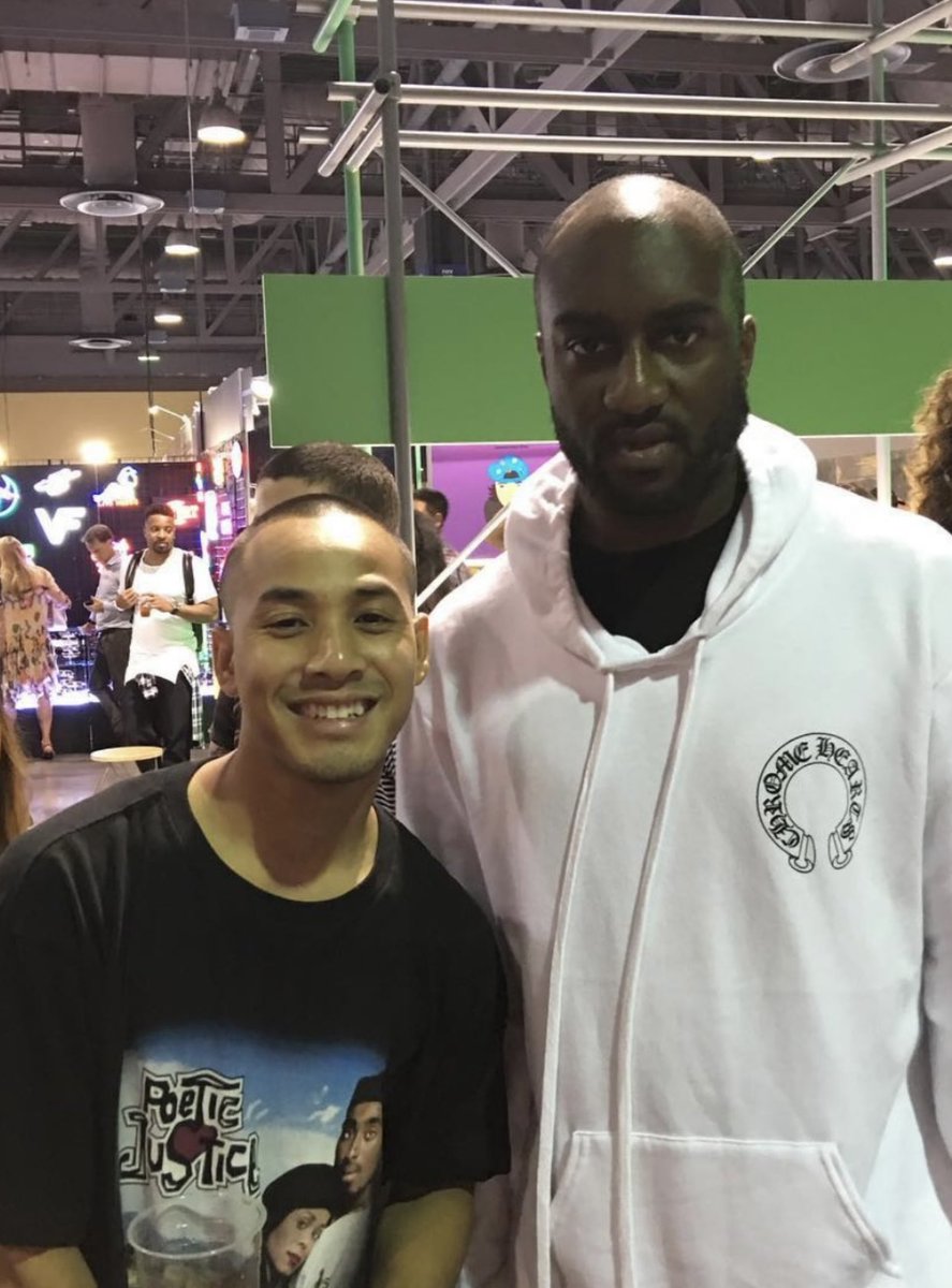 SokchanChheng's tweet photo. One of the most important artist of our times.  A true genius and visionary. You have paved the way for so many. Thank you for inspiring me and everyone around the world.  Rest In Peace, Virgil Abloh. https://t.co/OtSZl6PUh5