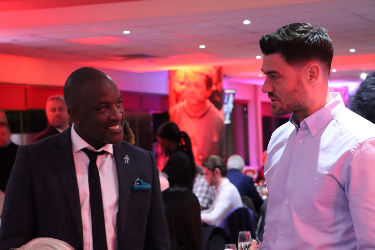 CAFCofficial's tweet photo. ‘An Evening With Alan Curbishley’ is in full swing at The Valley as we celebrate our legendary former boss 🙌

🔴⚪️ #cafc | https://t.co/f36HsGcQDw https://t.co/vLI47kOOO7