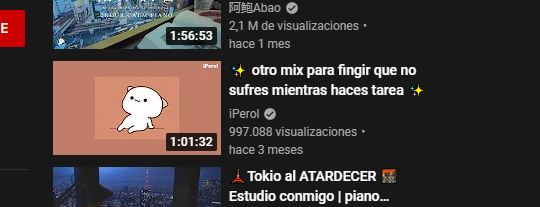 estherxjp's tweet photo. El algoritmo de yt cada vez mas preciso https://t.co/oTCdMYzg1z