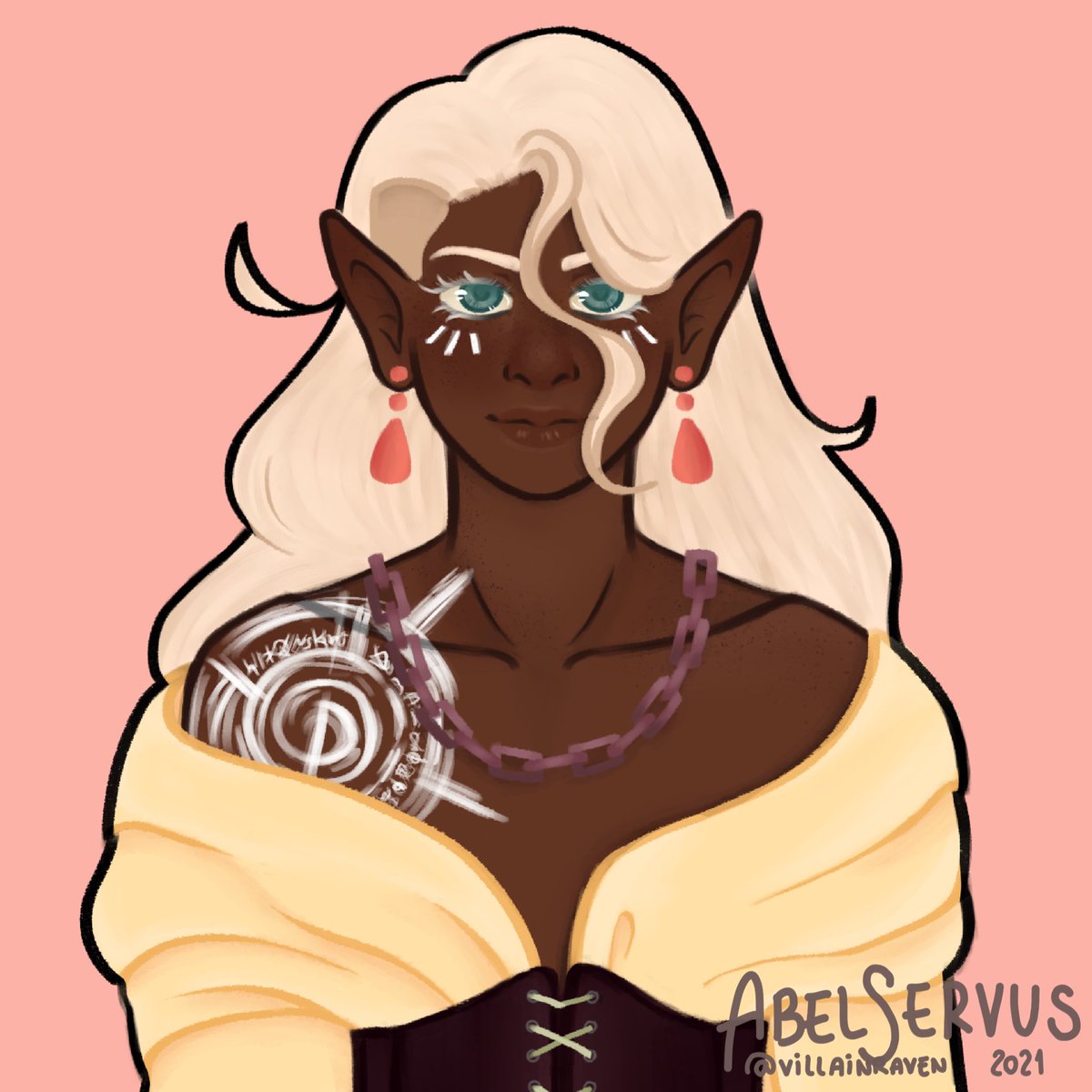 villainraven's tweet photo. Valeu a pena passar tanto tempo nessa concept art 

Quis testar pegar uma paleta pronta https://t.co/vridL8R3ku