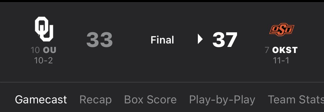 sleepersnapper's tweet photo. Lincoln Riley lost to OSU and was like, yeah, I’m done. https://t.co/651zPttBHX
