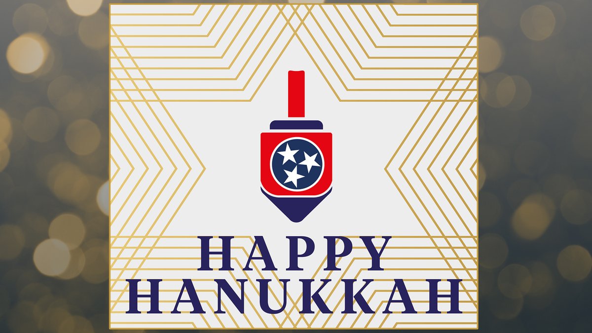 .<a href="/MariaLeeTN/">First Lady Maria Lee</a> &amp; I wish a happy Hanukkah to all Tennesseans celebrating the Festival of Lights!