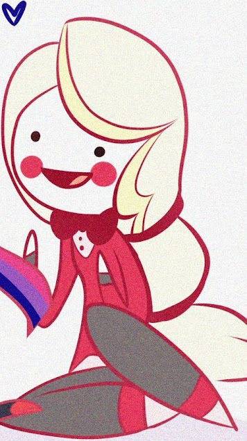 I can kneel down if you want to, miss-