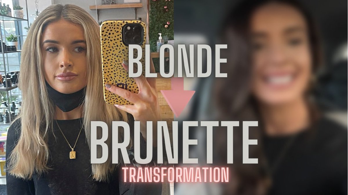 BLONDE TO BRUNETTE HAIR TRANSFORMATION &amp; SURPRISING MY BOYFRIEND! youtu.be/vZkOiLhhfjk via <a href="/YouTube/">YouTube</a>
