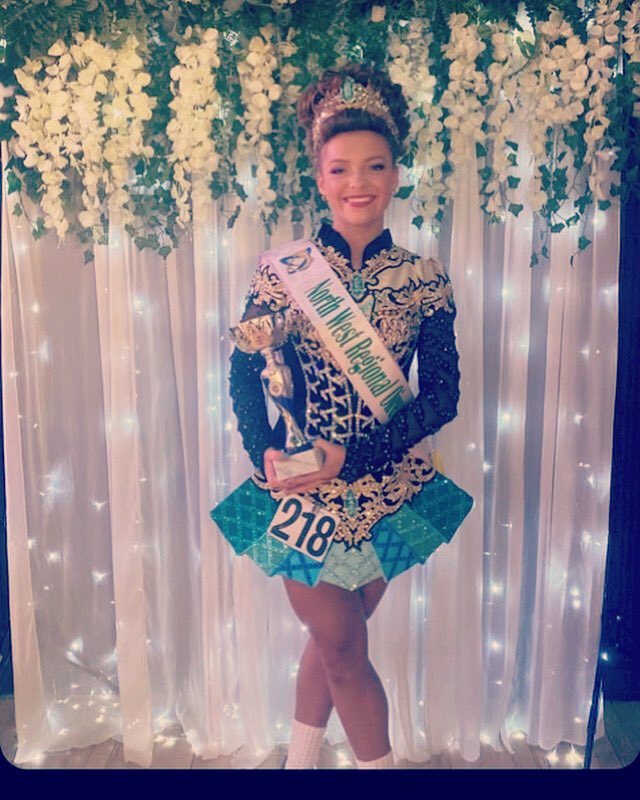 KeeganAcademy1's tweet photo. Our stunning Molly Keane, 2nd place today. Well done beautiful... a fabulous 3 rounds. Belfast here you come #worldqualifier #NWRC #hardworkpaysoff #keeganacademy #teamkeegan #KA 💜 https://t.co/OzU9aJxd75