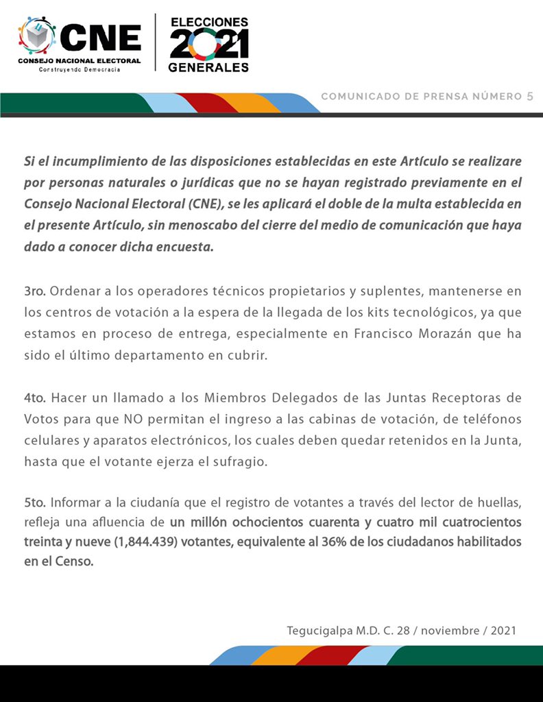 ProgIntl's tweet photo. BREAKING: The server of the National Electoral Council of Honduras (@CneHonduras) has been attacked.

The cyber attack – which has prevented voters from locating their polling station – threatens to suppress participation in today’s presidential election. https://t.co/EWgYw75sBP
