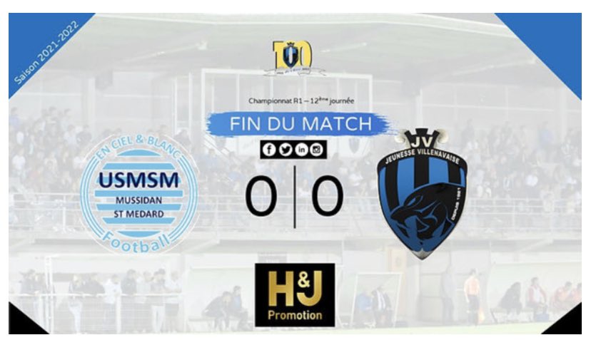 🔵⚫️Retrouvez les résultats du week end du 27/28 Novembre sur le site et sur la page FB ⤵️ 

jeunessevillenavaise.com

facebook.com/15524231455502…

#teamJV 
#jeu #valeur