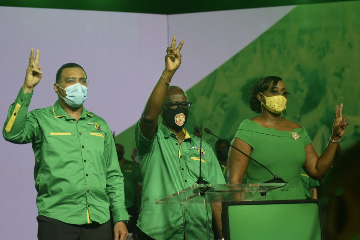 pcharlesjr's tweet photo. And that’s a wrap on our @jlpjamaica 78th Annual Conference.
All hopes and confidence high that we will build back stronger ✌🏾
-
-
#JLP78 #BuildingBackStronger #TeamJLP #OneJLP #OneGovernment #JamaicaLabourParty https://t.co/zwaZptQtyd