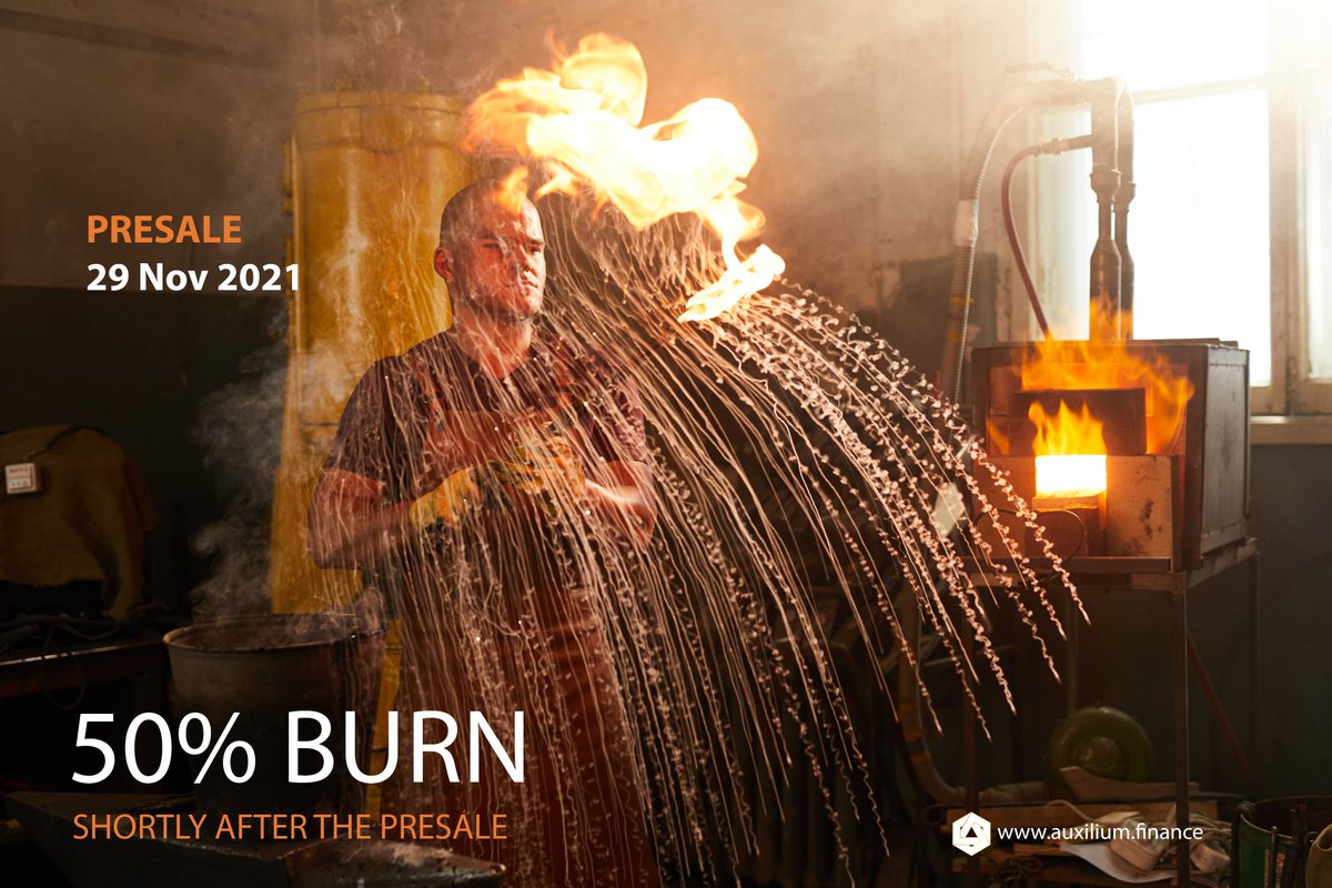 AuxiliumFin's tweet photo. #presale #tokenburn #auxiliumfinance #auxiliumtoken #auxfin #burncrypto #crypto #cryptoburn #tokenlaunch https://t.co/DxULTBnADl https://t.co/Ek8m7LvDJt