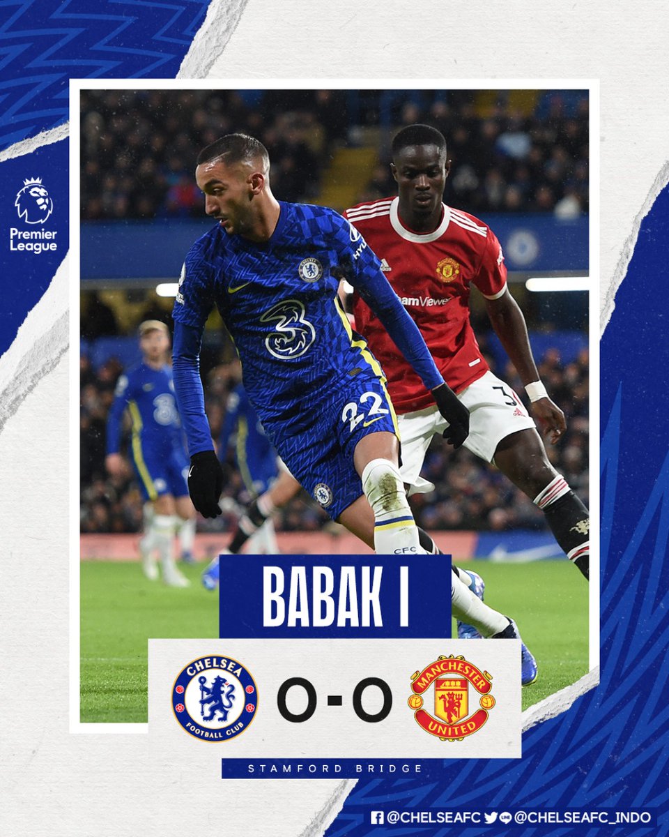 Meski tampil dominan, the Blues masih tertahan. 💪

Nikmati babak pertama, Blues? 🔵

#CHEMUN #CFCIndo