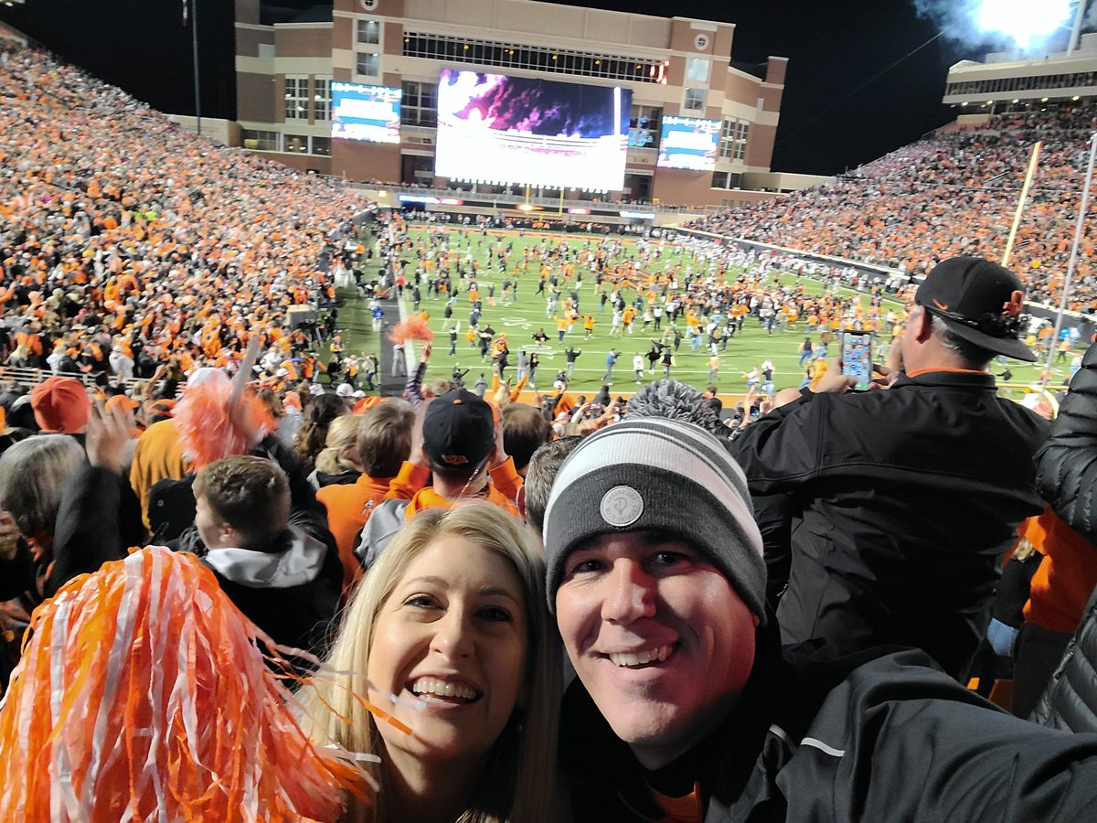 BigPapaOKC's tweet photo. One of the most fun and intense games I have ever attended. Great job POKES!!!! #OUvsOKST #Pokes #Bedlam #Okstate https://t.co/Ki5vEPBMOP