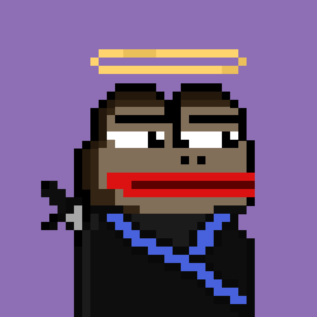 JagoeCapital's tweet photo. Minted a few #KaeruKronicles thanks to @SocksOnSolana #SockPass but wasn't very happy with my pulls...
Went over to @MagicEden_NFT and snagged an angelic $NINJA Monkey π₯·π https://t.co/hREBVyqtsP