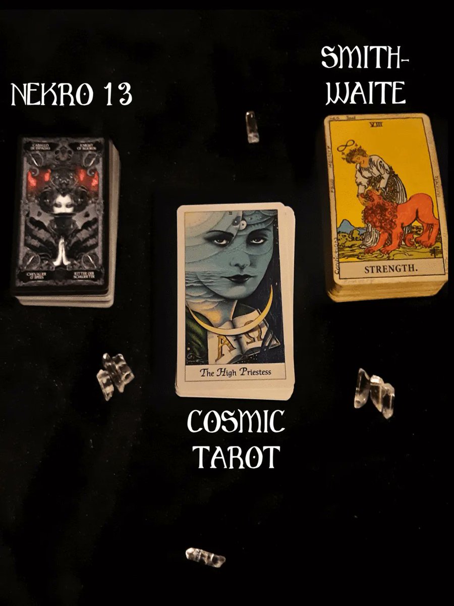 MerchantDark's tweet photo. Saved the best for last! Get a personal Tarot reading at a discount today - 13% off! Schedule yours now. All Tarot decks are now on sale too.  Visit: https://t.co/dOocsSBhB0 https://t.co/dabcrkcbuD