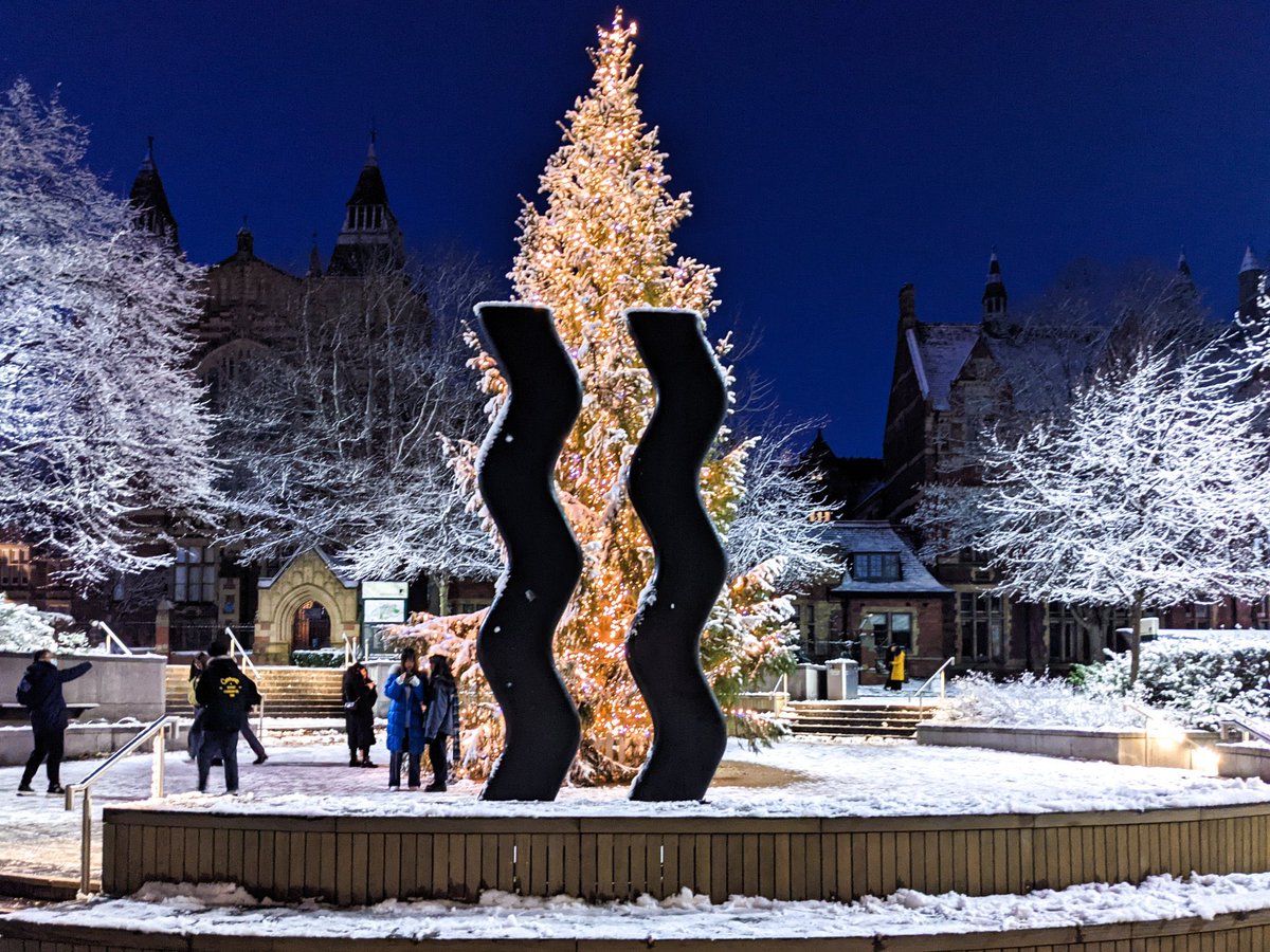 It’s starting to feel a bit like Christmas on the <a href="/UniversityLeeds/">University of Leeds</a> campus!