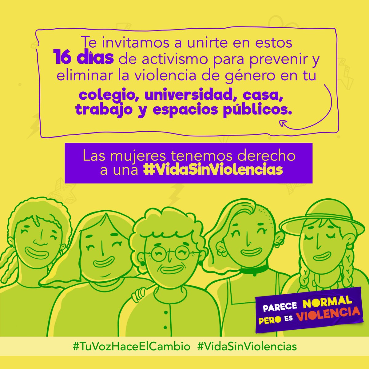 Parece_Normal's tweet photo. 🙈Sabemos que hemos estado perdidxs de Twitter, pero ya vieron que estamos de #16Days o #16dias de activismo?

📣Síguenos en #Instagram y #Facebook y entérate de qué se trata todo este asunto. 

🚩Ayúdanos a imaginar una #VidaSinViolencias y recuerda que #TuVozHaceElCambio ! https://t.co/H9Wg1wl6RH