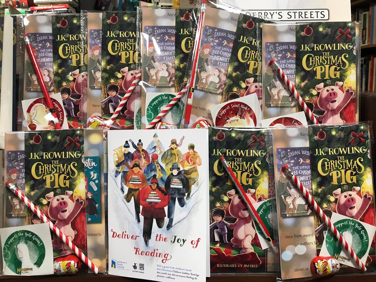 LittleAcornsBks's tweet photo. We have a feast of gorgeous bookmarks, mags &amp; stickers courtesy of the generous @OBrienPress, HatchetteUK, @HCinIreland, @ArgosyBooks, @KidsBooksIrel, @BAbooksellers &amp; more! Visit Santa in the #GuildhallDerry in aid of @CIC_Charity &amp; pop into @LittleAcornsBks for a gift! https://t.co/dF0mpzLVR6