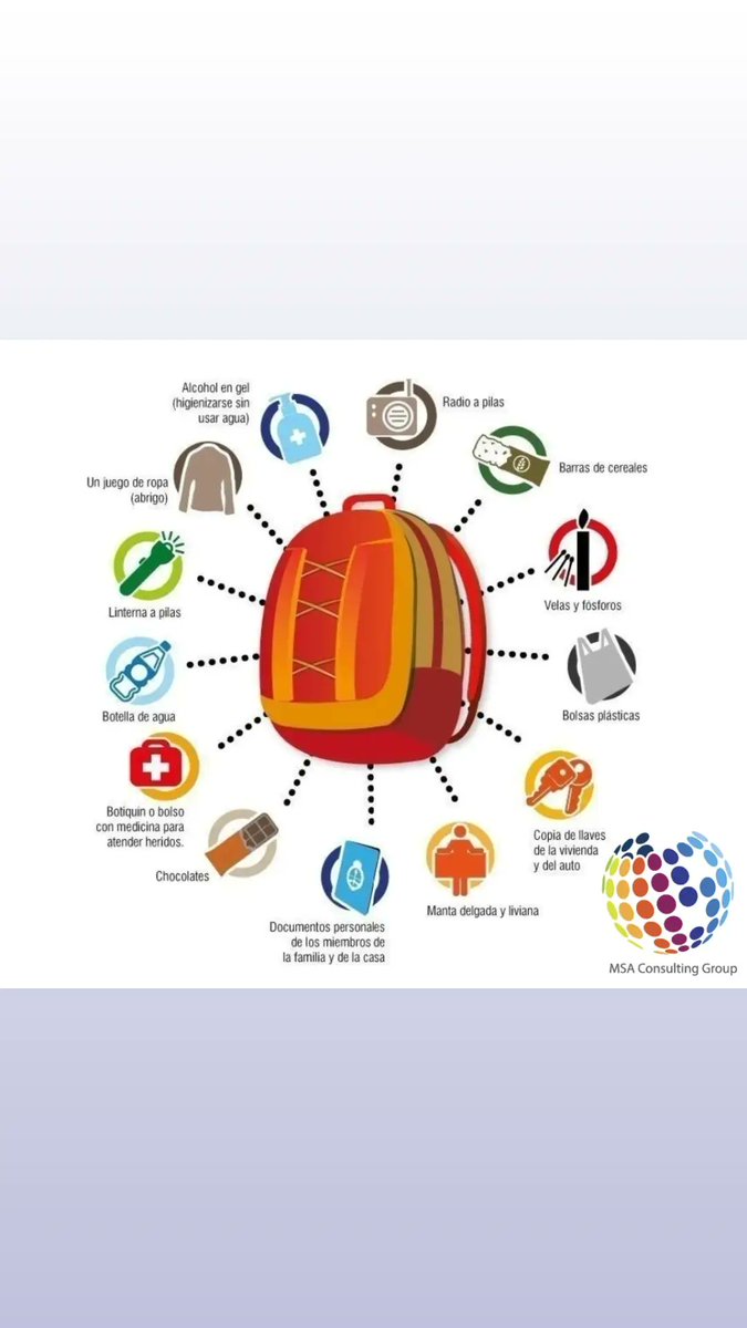 #TipsDeBomberos #TipsDeSeguridad 
Conozca que hacer en caso de #Sismos y #Terremotos
Conozca que artículos debe contener su #MochilaParaEmergencias
Mantenga siempre lista su Mochila de Emergencias🎒 
Permanezca informado por Fuentes Oficiales #PorTúSeguridad #PrevenirEsVivir