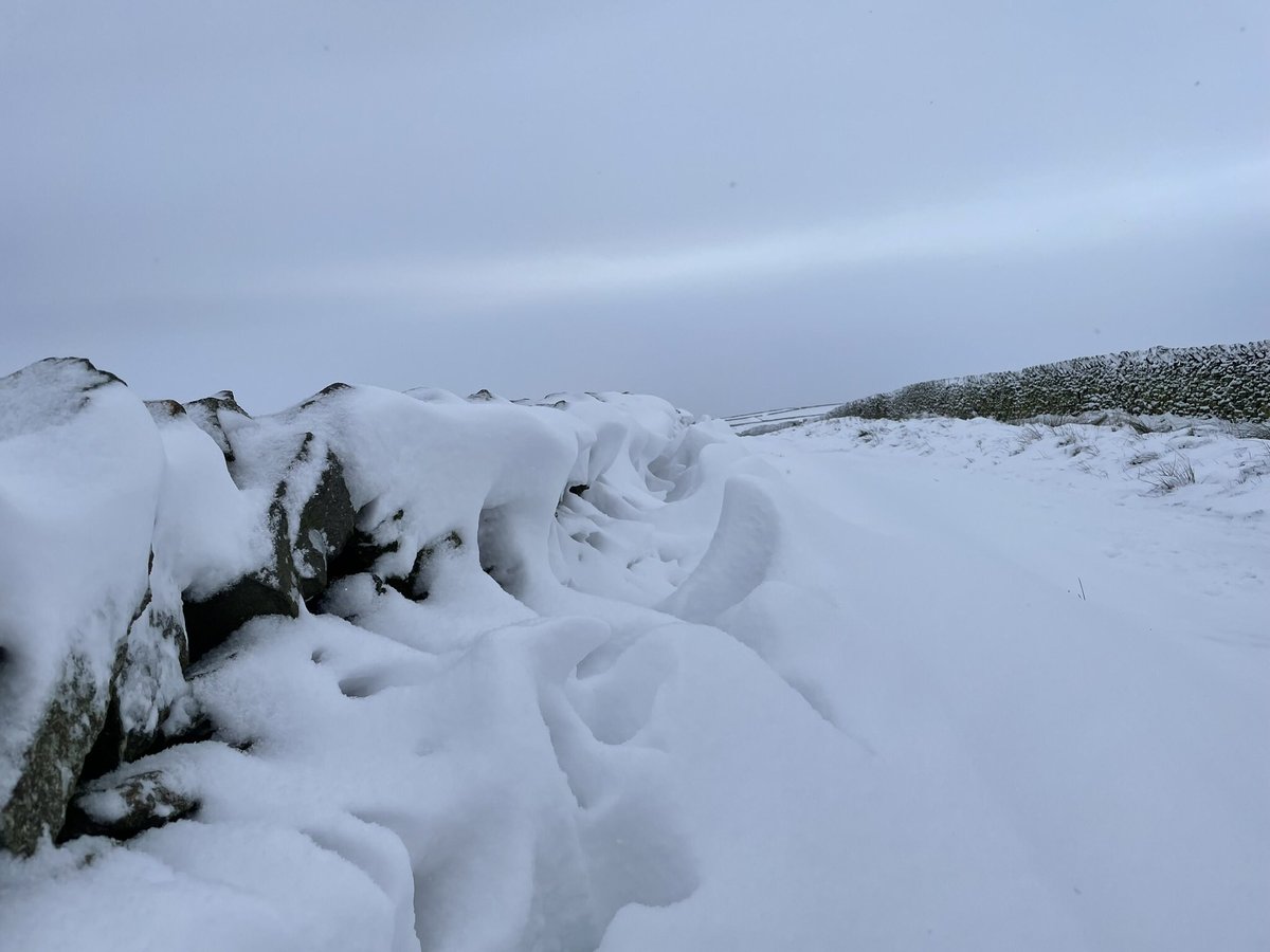 danjmoss133's tweet photo. Black Hill, Pennines.  

Only 582 metres, but ploughing through deep drifts, it felt a bit mountainous this morning⛰⛄️ #Pennines https://t.co/h2DBorhwtB