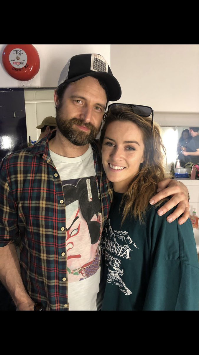 Been an absolute pleasure sharing the stage with this extraordinarily talented woman over the past couple of years. Thank you <a href="/luciejones1/">Lucie Jones</a>! It’s been an epic, epic journey, and we will miss you greatly down at the <a href="/WaitressUK/">Waitress The Musical</a> diner! Can’t wait to see you in green! 💙💛💚