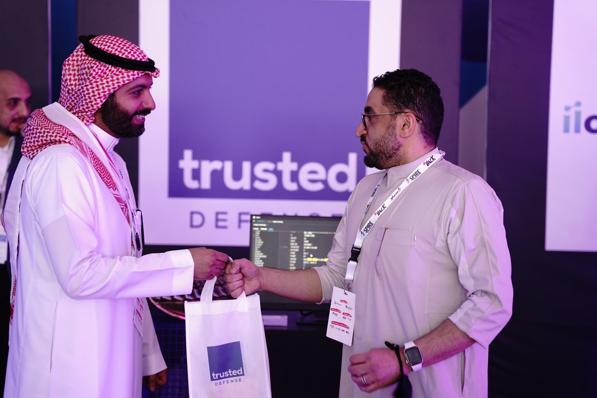 TrustedDefense's tweet photo. تعرفوا على الخدمات والحلول التقنية والإبداعية التي نقدمها في ترستد ديفنس، ننتظركم في جناح N.51 في @athackcon
#atHackcon https://t.co/LxXOmzWllz