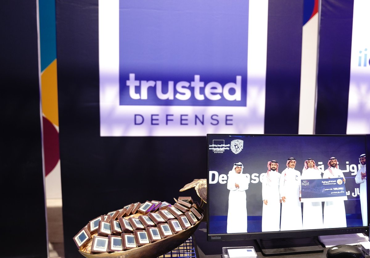 TrustedDefense's tweet photo. تعرفوا على الخدمات والحلول التقنية والإبداعية التي نقدمها في ترستد ديفنس، ننتظركم في جناح N.51 في @athackcon
#atHackcon https://t.co/LxXOmzWllz
