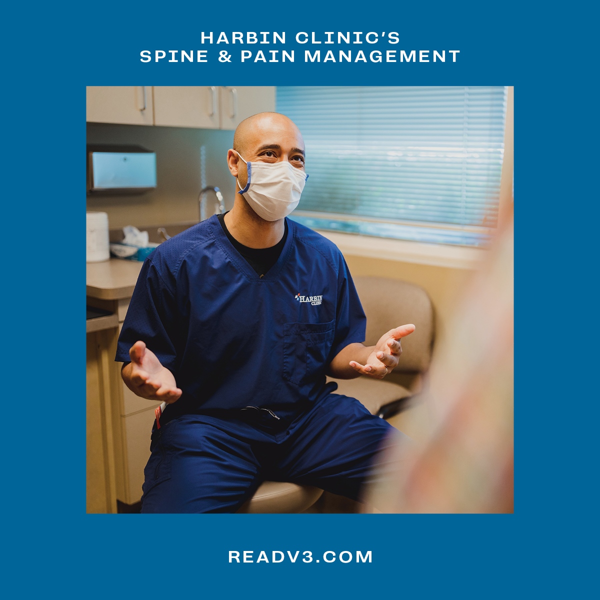 v3magazine's tweet photo. Harbin Clinic: Treating and Healing What Hurts
https://t.co/pVGEY4J4wh
Dr. Christopher Alexander of Harbin Clinic’s Spine & Pain Management brings a multidisciplinary approach to treat sufferers of chronic pain.
@harbinclinic #harbinclinic #cartersville #romega #ReadV3 https://t.co/6XEeypz0Aw