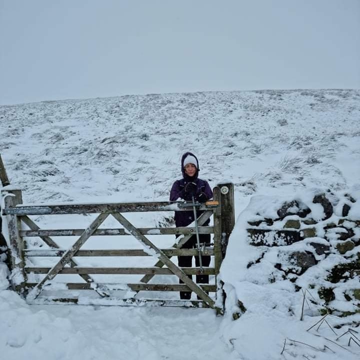 SCollinder's tweet photo. Braving the elements today ❄️❄️ https://t.co/rKvM4mwEv7