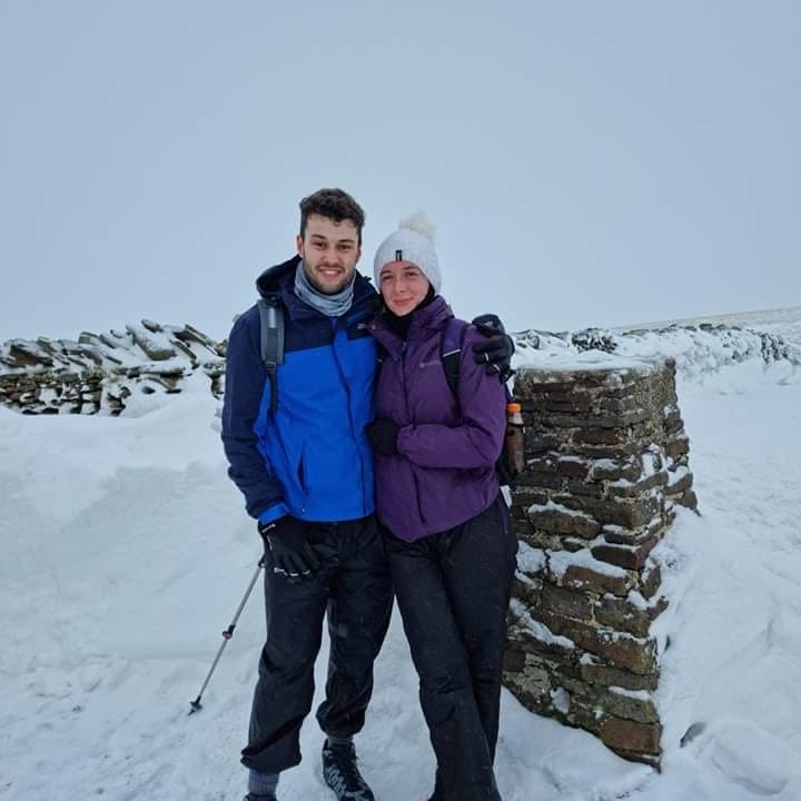 SCollinder's tweet photo. Braving the elements today ❄️❄️ https://t.co/rKvM4mwEv7