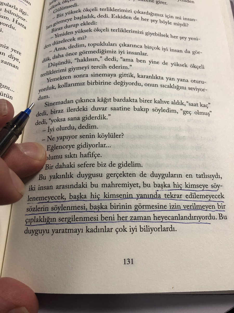 Başka hiç kimseye söylenmeyecek, başka hiç kimsenin yanında tekrar edilmeyecek sözlerin söylenmesi… #AhmetAltan @AltanSan #HayatHanım