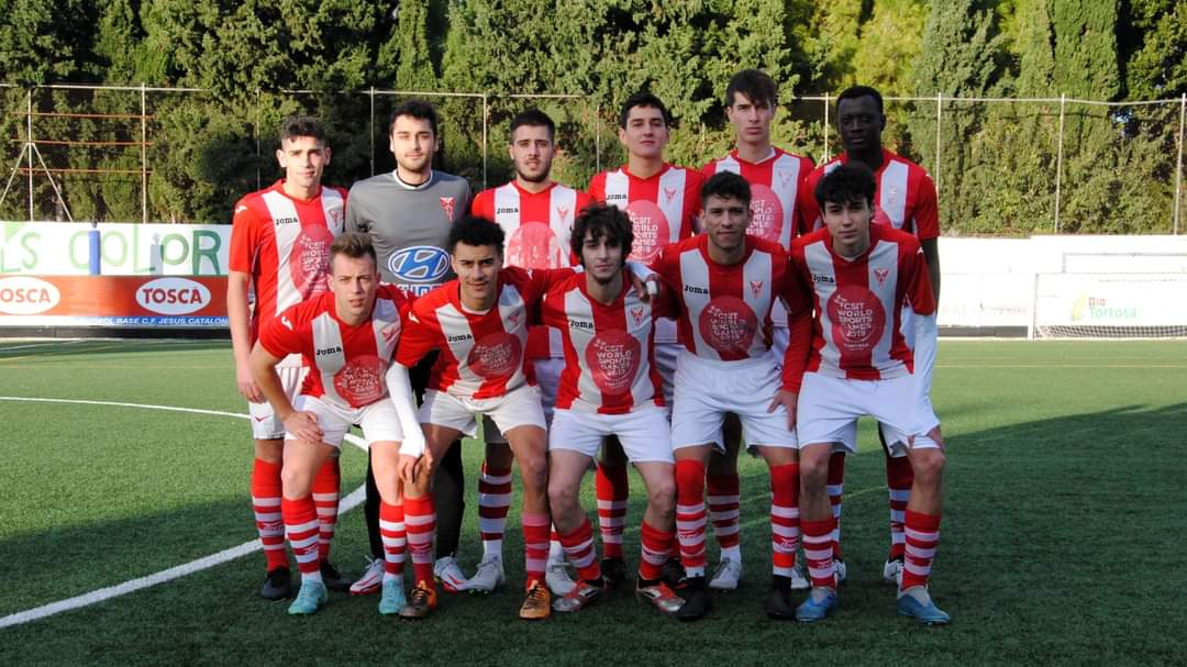 cdtortosa's tweet photo. Aquest va ser l'onze inicial del partit disputat ahir al Camp de la Santa Creu de Jesús, on el Filial va caure derrotat per la mínima davant del líder de la categoria.
@JesusCatalonia1 2
CD TORTOSA "B" 1 🔴⚪
#3cat1 #cdtfilial #Tortosa #BaixEbre https://t.co/UDaArYZTW8