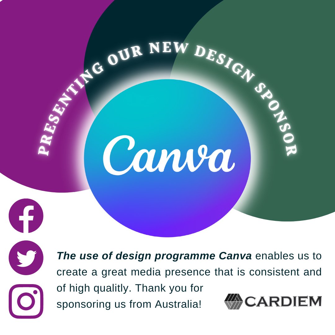 TCardiem's tweet photo. Moin Leute!
Wir freuen uns total, euch heute unseren neuen Sponsor Canva vorzustellen. Canva ist ein tolles, einfach zu bedienendes Designprogramm, mit dem man vieles verschiedenes Digitales designen kann.
Sehr zu empfehlen!
#createdwithcanva #formula1 #Inschools https://t.co/nTrB3ExrhJ