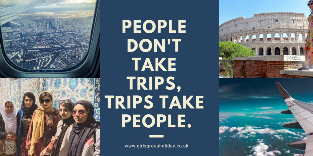 group_holiday's tweet photo. People don't take trips, trips take people. #friends #girltravellers #traveling #traveltuesday #letsgoeverywhere #tourism #destination #adventure #book https://t.co/H4SVv1so2t