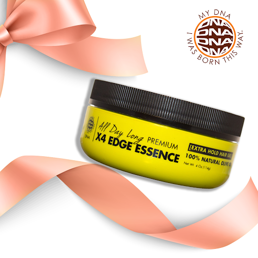 mydnacurls's tweet photo. Needing a good edge gel? The DNA All Day Long Premium X4 Edge Essence has:
💛 All Day long strong holding power 
💛 Advanced gray hair coverage.
💛 Promotes Hair Growth
💛 Moisture &amp; Nourishment for shine
.
.
#ProductSpotlight #myDNAcurls #myDNA #NaturalHair #TeamNatural #Natural https://t.co/Eb8vkcENgt