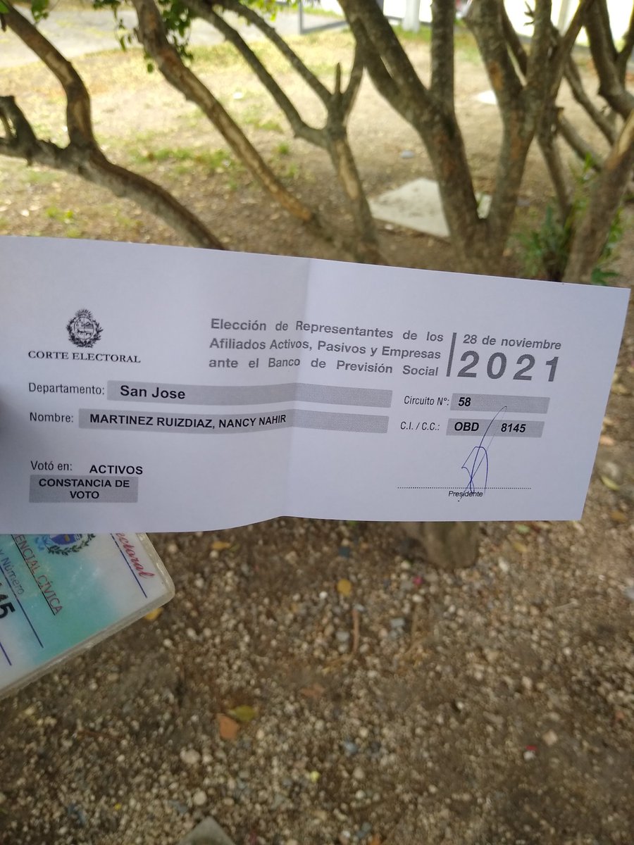 Feliz de haber cumplido con mi obligación 😊