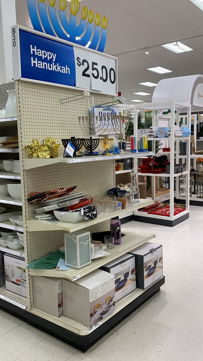 Redeemed_Rebel's tweet photo. @Target , if you’re not capitalistic enough, you get a junk, back shelf. Wooo feel that holiday fun #HappyHannukah https://t.co/fDDevVerfm