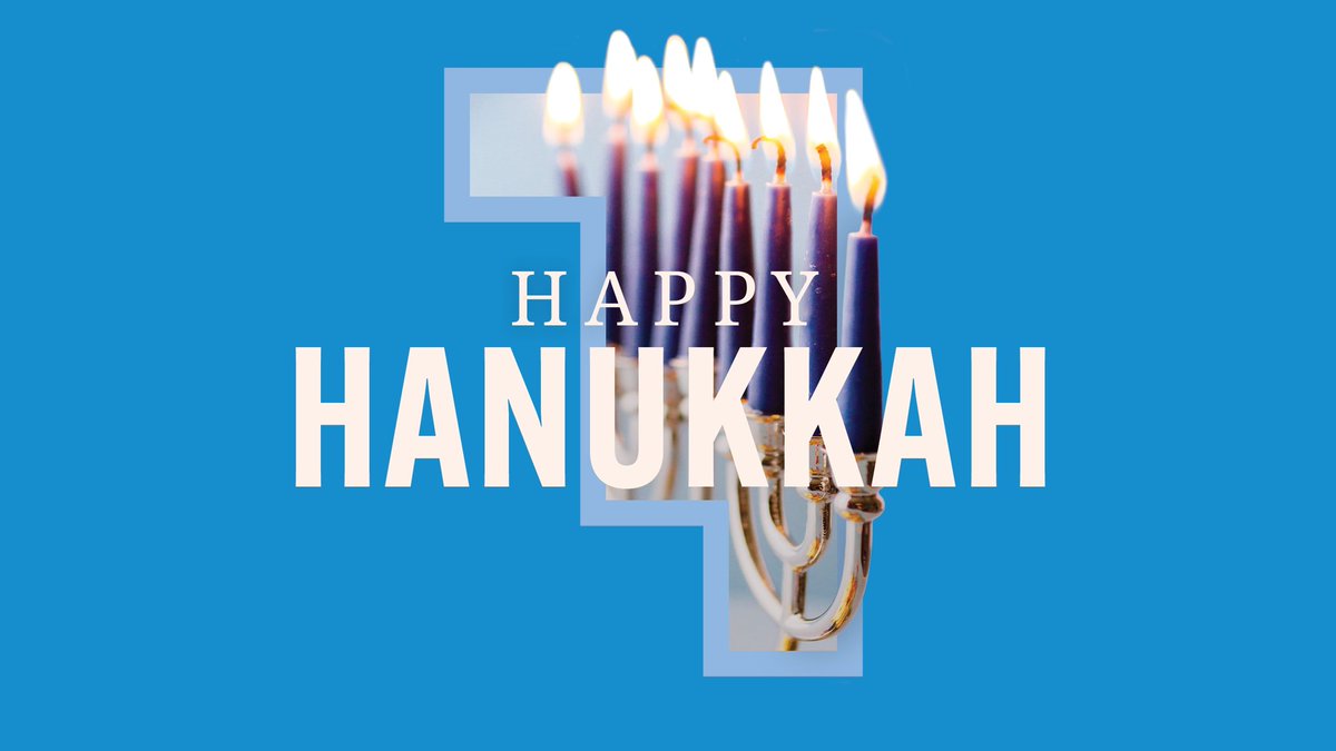 Happy Hanukkah! If you are observing, we wish you love, light, and peace. #FMWB #Hanukkah