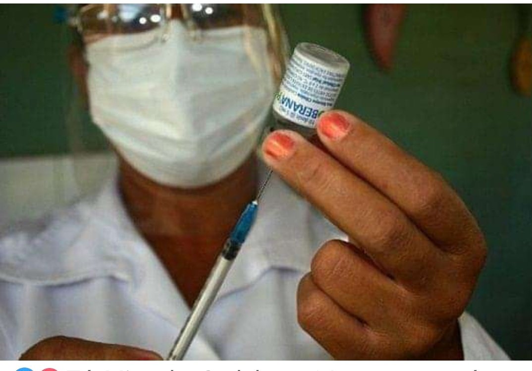 Lo que no le gusta escuchar a los que nos odian👉Más del 82 % de la población cubana completó su esquema de vacunación y ya superan las 311 000 personas con dosis de refuerzo y en esa cifra me incluyo. Gracias #CubaVive #LaRazonEsNuestroEscudo #MatancerosEnVictoria